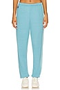 view 2 of 6 5 Stripe Sweatpant in Aquamarine & Aqua