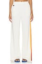 view 2 of 7 PANTALON SWEAT JAMBES LARGES 5 STRIPE in Vintage White