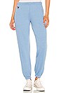 view 2 of 5 X REVOLVE 4 Stripe Sweatpant in Pale Blue