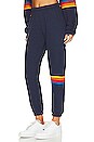 view 3 of 5 Rainbow Stitch Sweatpants in Navy
