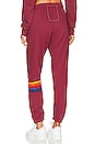 view 4 of 5 Rainbow Stitch Sweatpants in Plum