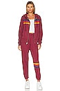 view 5 of 5 Rainbow Stitch Sweatpants in Plum