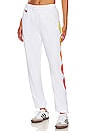 view 2 of 5 PANTALON SWEAT SMILEY SUNSET in White