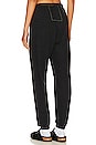 view 4 of 5 PANTALON SWEAT AVEC LOGO in Black