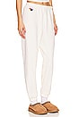 view 3 of 5 5 Stripe Sweatpant in Vintage White & Sand