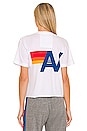 view 3 of 4 Bolt Fade Logo Tee in White