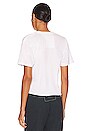 view 3 of 4 Logo Boyfriend Tee in White