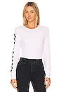 view 1 of 5 Check Sleeve Thermal in White
