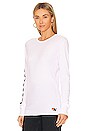 view 3 of 5 Check Sleeve Thermal in White