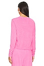 view 3 of 4 HEART PRINT Tシャツ in Neon Pink