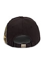 view 2 of 2 GORRA CAMOUFLAGE in Black & Khaki