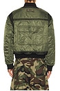 view 2 of 4 Flight Layered Washed Bomber Jacket in Khaki