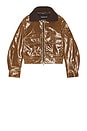 view 4 of 5 Mikoos 26 Bomber Jacket in Brown