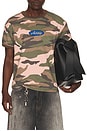 view 1 of 5 Essential Camouflage Ringer T-shirt in Pink Camouflage