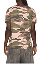 view 2 of 5 Essential Camouflage Ringer T-shirt in Pink Camouflage