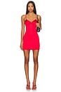 view 1 of 3 Vera Corset Dress in Red Hot