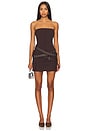view 1 of 3 Stud Dress in Choco
