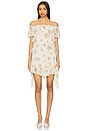 view 1 of 3 Lily Frill Dress in Poppy Silk