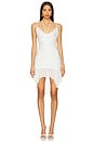 view 1 of 4 Pen Crimped Dress in White