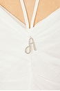 view 4 of 4 Pen Crimped Dress in White