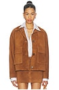 view 1 of 5 Janis Jacket in Cognac