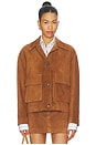 view 2 of 5 Janis Jacket in Cognac