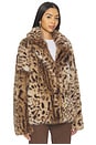 view 2 of 4 Roxette Faux Fur Jacket in Hyena