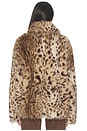 view 3 of 4 Roxette Faux Fur Jacket in Hyena