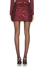 view 4 of 6 Lulu Mini Skirt in Burgundy