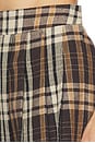 view 6 of 6 Gwen Mini Skirt in Moka Check