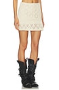view 2 of 6 Alena Mini Skirt in Fairy Milk