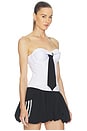 view 2 of 4 Sandy Bustier Top in Blanc