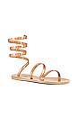view 2 of 5 Ofis Iridescent Sandal in Rame