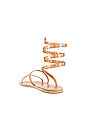 view 3 of 5 Ofis Iridescent Sandal in Rame