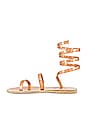 view 5 of 5 Ofis Iridescent Sandal in Rame