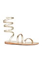 view 2 of 5 Ofis Wrap Sandal in Platinum