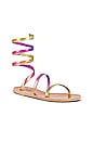 view 2 of 5 Ofis Wrap Sandal in Tropical Sunset