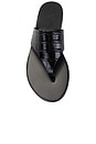 view 4 of 5 Mera Croc Sandal in Black