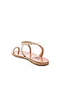 view 3 of 5 Apli Eleftheria Sandal in Platinum & Nude