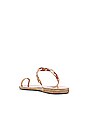 view 3 of 5 Thalia Links Sandal in Natural, Off White & Platinum