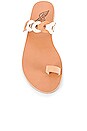 view 4 of 5 Thalia Links Sandal in Natural, Off White & Platinum