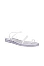 view 2 of 5 Eleftheria Sandal in Clear & Silver Glitter