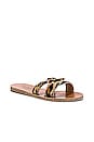 view 2 of 5 Desmos Sandal in Pony Leopard
