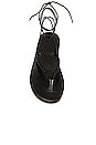 view 4 of 5 Plage Lace Up Sandal in Black