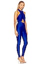 view 2 of 3 Hola Halterneck Jumpsuit in Electric Blue