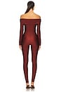 view 3 of 3 Kendall Jumpsuit in Burgundy