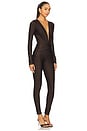 view 2 of 3 Zelda Jumpsuit in Dark Brown