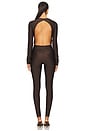 view 3 of 3 Zelda Jumpsuit in Dark Brown