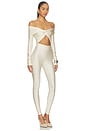 view 2 of 3 Kendall Off Shoulder Jumpsuit in Ivory