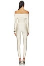 view 3 of 3 Kendall Off Shoulder Jumpsuit in Ivory